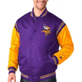 Vikings Starter Purple And Yellow Jacket